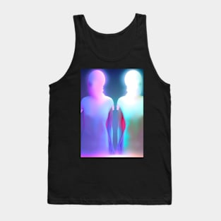 THE AURA OF 2 GHOSTS ON HALLOWEEN Tank Top